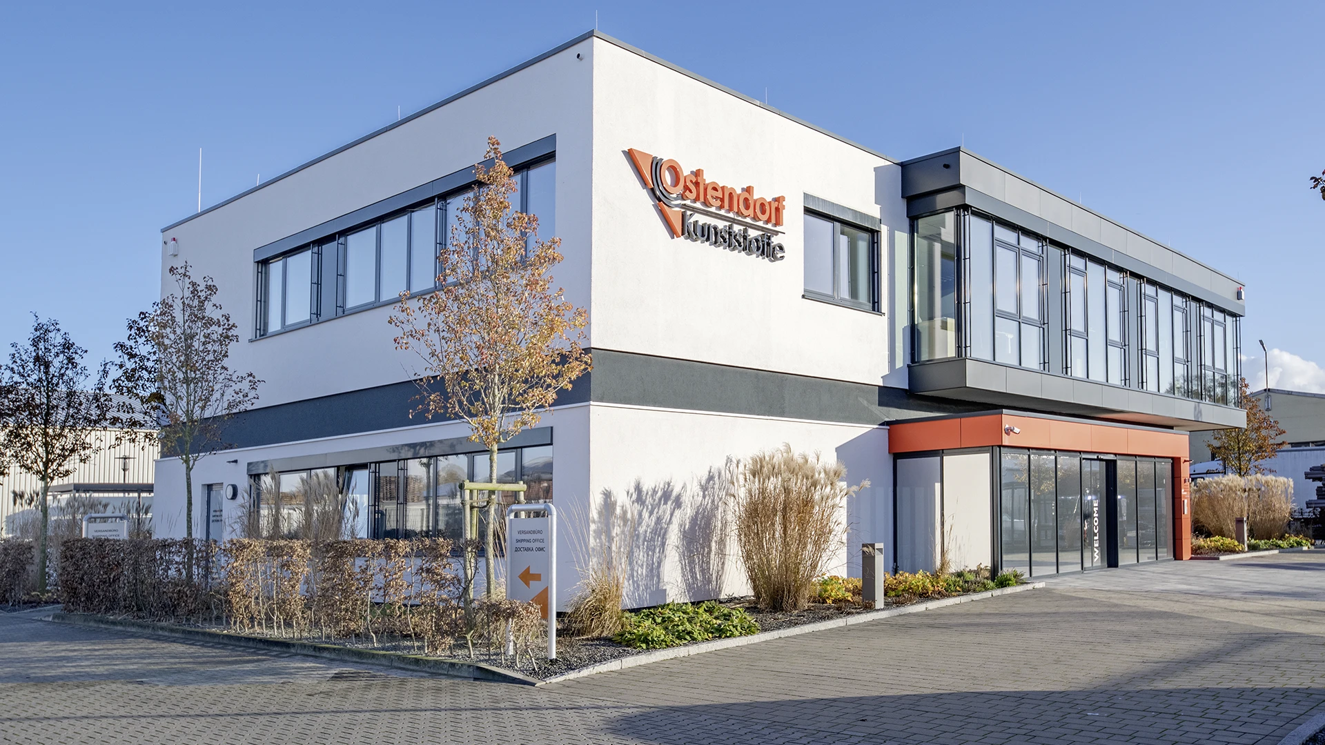Bürogebäude von Ostendorf Kunststoffe in Vechta
