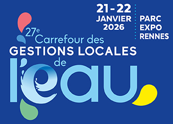 Logo Messe Carrefour des Gestions Locales de l'eau in Rennes