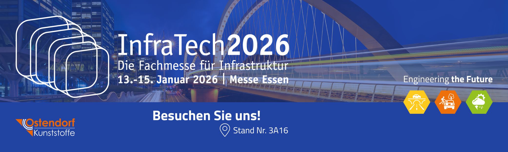 Banner Teilnahme Infratech 2026
